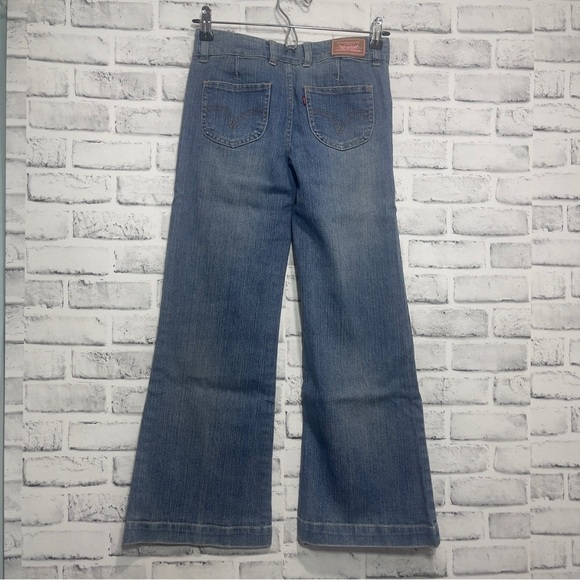 Levi’s Pink Label Wide Leg Adjustable Waist Jeans 12 - Picture 2 of 9